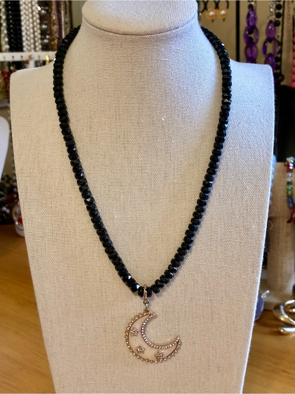 This stunning piece is the Park Lane Jewelry Cosmic Necklace.